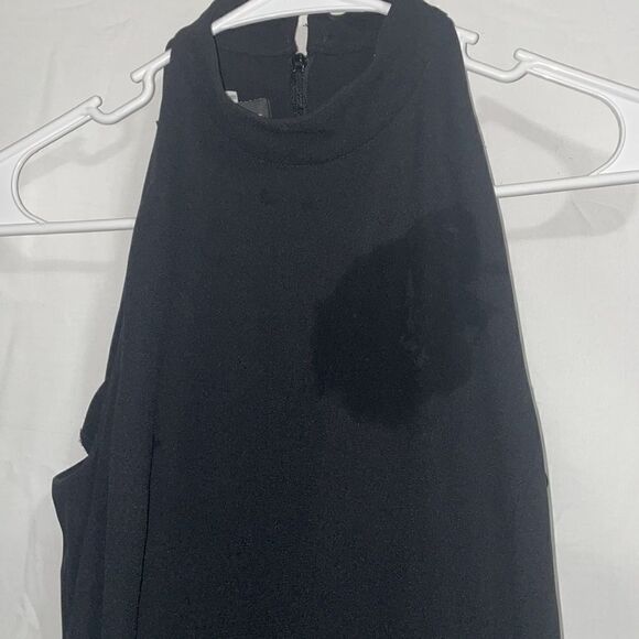 Evan-picone Long black evening dress - Picture 3 of 5